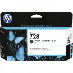 Tinteiro HP 728 Preto Matte 3WX25A 130ml