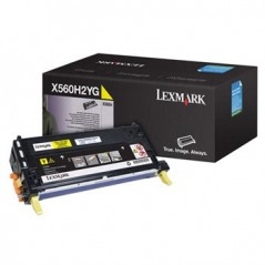 Toner LEXMARK Amarelo X560H2YG 10000 Pág.