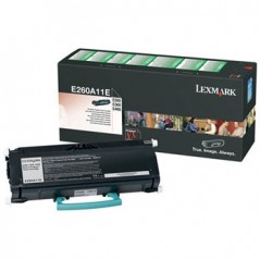 Toner LEXMARK E260A11E Preto 3500 Pág.