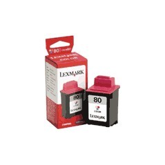 Tinteiro LEXMARK 80 Cor 12A1980 12ml 275 Pág.