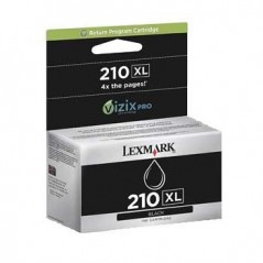 Tinteiro LEXMARK Retorno 210XL Preto 14L0174E 2500 Pág.