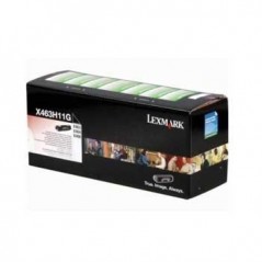 Toner LEXMARK Retorno Preto X463H11G 9000 Pág.