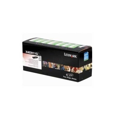 Toner LEXMARK Retorno Preto X463H11G 9000 Pág.