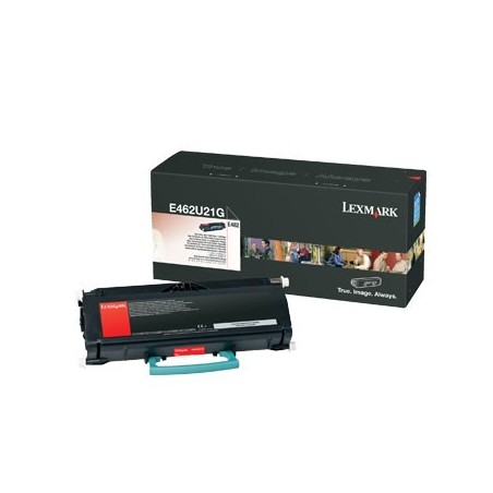 Toner LEXMARK Retorno E462 Preto E462U11E 18000 Pág.