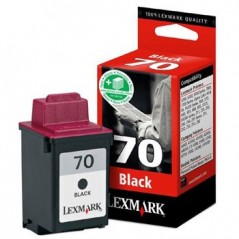 Tinteiro LEXMARK 70 Preto LEX12AX970E 600 Pág.