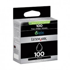 Tinteiro LEXMARK Retorno 100 Preto 14N0820E 170 Pág.
