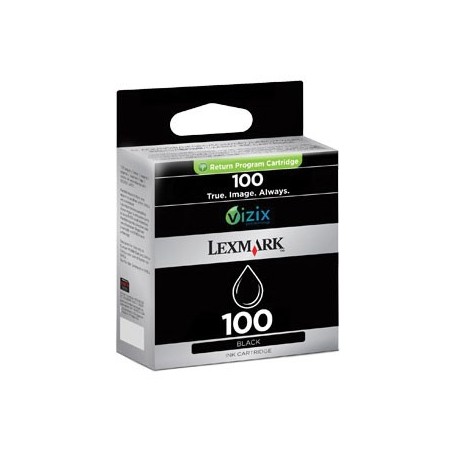 Tinteiro LEXMARK Retorno 100 Preto 14N0820E 170 Pág.