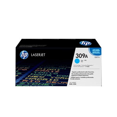 Toner HP 309A Azul Q2671A 4000 Pág.
