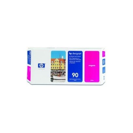 Cabeça Impressão + Kit Limpeza HP 90 Magenta C5056A 400ml