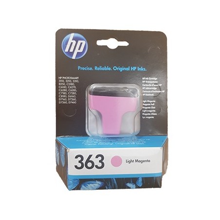 Tinteiro HP 363 Magenta Claro C8775E 5,5ml 220 Pág.