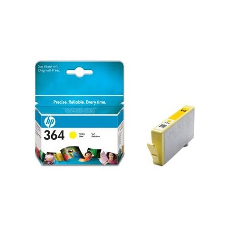 Tinteiro HP 364 Amarelo CB320EE 3ml 300 Pág.