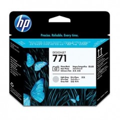 Cabeça Impressão HP 771 Preto Foto/Cinza Claro CE020A 775ml
