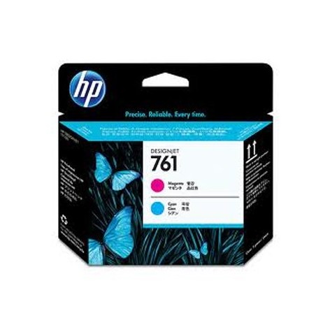 Cabeça Impressão HP 761 Magenta/Azul CH646A