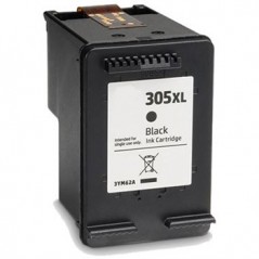 Tinteiro Compatível HP 305XL Preto 3YM62A 650 Pág.