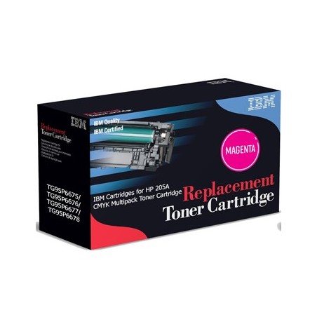 Toner IBM p/HP LaserJet 205A Pro M180/M181 Magenta