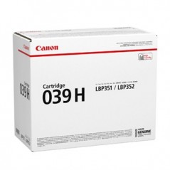 Toner Canon 039H Preto 0288C001 25000 Pág.
