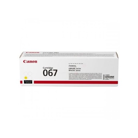 Toner Canon 067 Amarelo 5099C002 1250 Pág.