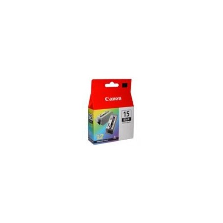 Pack Tinteiros Canon BCI-15 Preto 8190A002 5,3ml 2un
