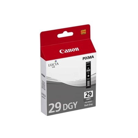 Tinteiro Canon 29 Cinzento Escuro 4870B001 36ml 710 Pág.