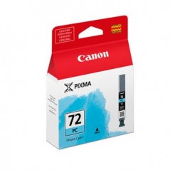 Tinteiro Canon 72 Azul Foto 6407B001 14ml