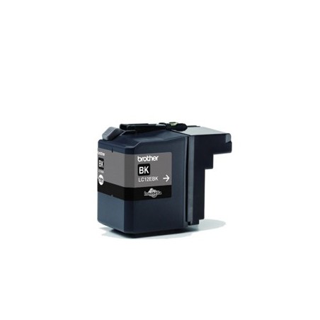 Tinteiro Brother LC12EBK Preto 2400 Pág.