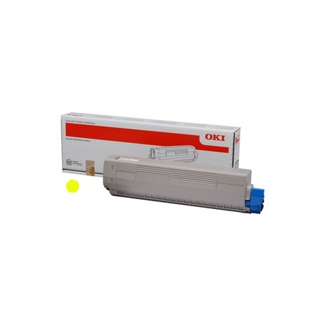 Toner OKI Amarelo 44844505 10000 Pág.