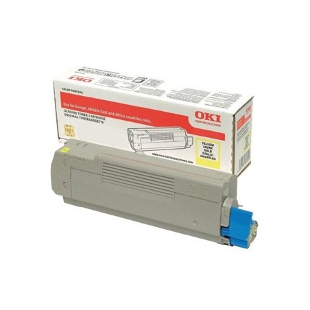 Toner OKI Amarelo 46508713 1500 Pág.