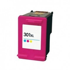 Tinteiro Compatível HP 301XL Cor CH564EE 6ml 330 Pág.