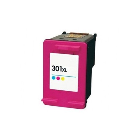 Tinteiro Compatível HP 301XL Cor CH564EE 6ml 330 Pág.