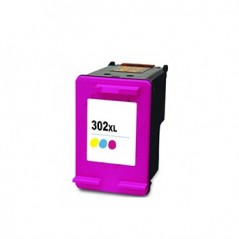 Tinteiro Compatível HP 302XL Cor F6U67A 8ml 330 Pág.