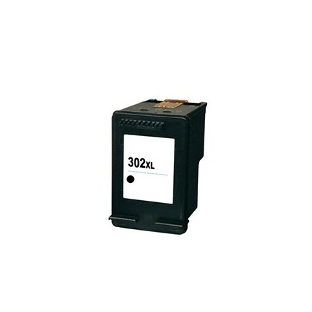 Tinteiro Compatível HP 302XL Preto F6U68AE 8,5ml 480 Pág.