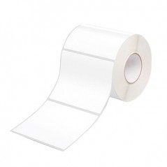 5un Etiquetas 100x100x40mm Térmicas C/Capa (Congelados) 500u