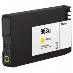 Tinteiro Compatível HP 963XL Amarelo 3JA29A 1600 Pág.