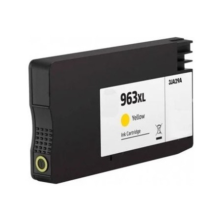 Tinteiro Compatível HP 963XL Amarelo 3JA29A 1600 Pág.