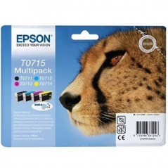 Pack Tinteiros Epson T0715 4 Cores C13T07154010