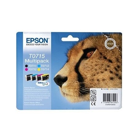 Pack Tinteiros Epson T0715 4 Cores C13T07154010