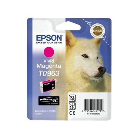 Tinteiro Epson T0963 Magenta Vívido C13T09634010 11,4ml