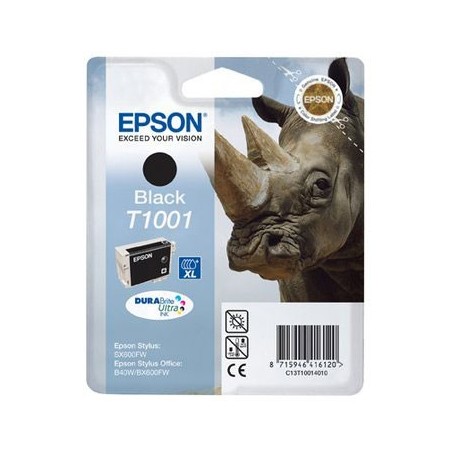 Tinteiro Epson T1001 Preto C13T10014020 25,9ml 1035 Pág.