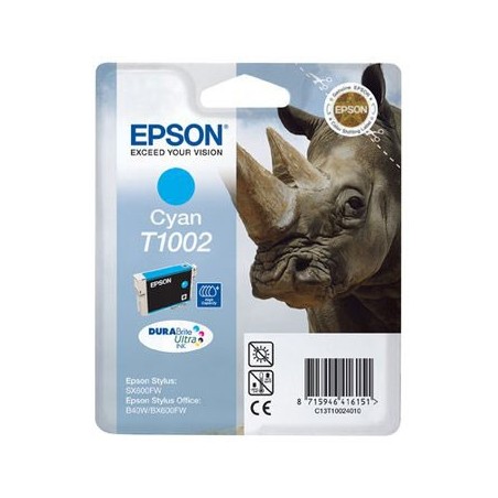 Tinteiro Epson T1002 Azul C13T10024020 11,1ml 975 Pág.