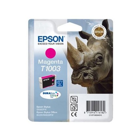 Tinteiro Epson T1003 Magenta C13T10034020 11,1ml 625 Pág.