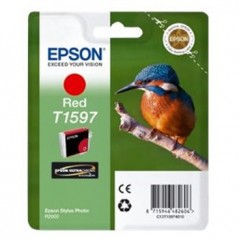 Tinteiro Epson T1597 Vermelho C13T15974010 17ml