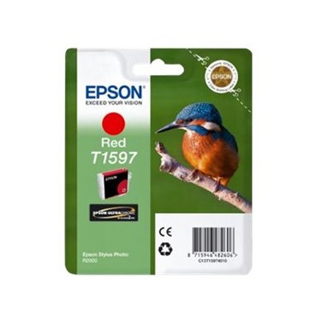 Tinteiro Epson T1597 Vermelho C13T15974010 17ml
