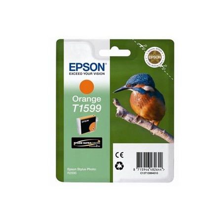 Tinteiro Epson T1599 Laranja C13T15994010 17ml