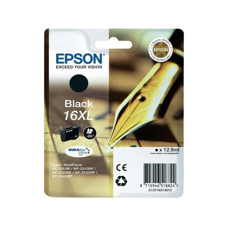 Tinteiro Epson 16XL Preto C13T16314010 12,9ml