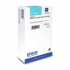 Tinteiro Epson T7562 Azul C13T756240 14ml 1500 Pág.