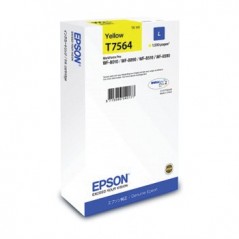 Tinteiro Epson T7564 Amarelo C13T756440 14ml 1500 Pág.