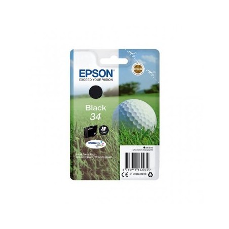 Tinteiro Epson 34 Preto C13T34614010 6,1ml 350 Pág.