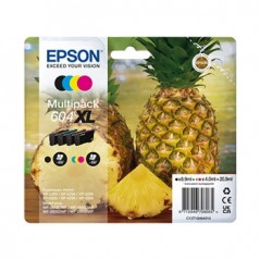 Pack Tinteiros Epson 604XL 4 Cores C13T10H64010