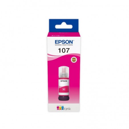 Tinteiro Epson 107 Magenta C13T09B340 70ml 7200 Pág.