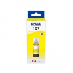 Tinteiro Epson 107 Amarelo C13T09B440 70ml 7200 Pág.